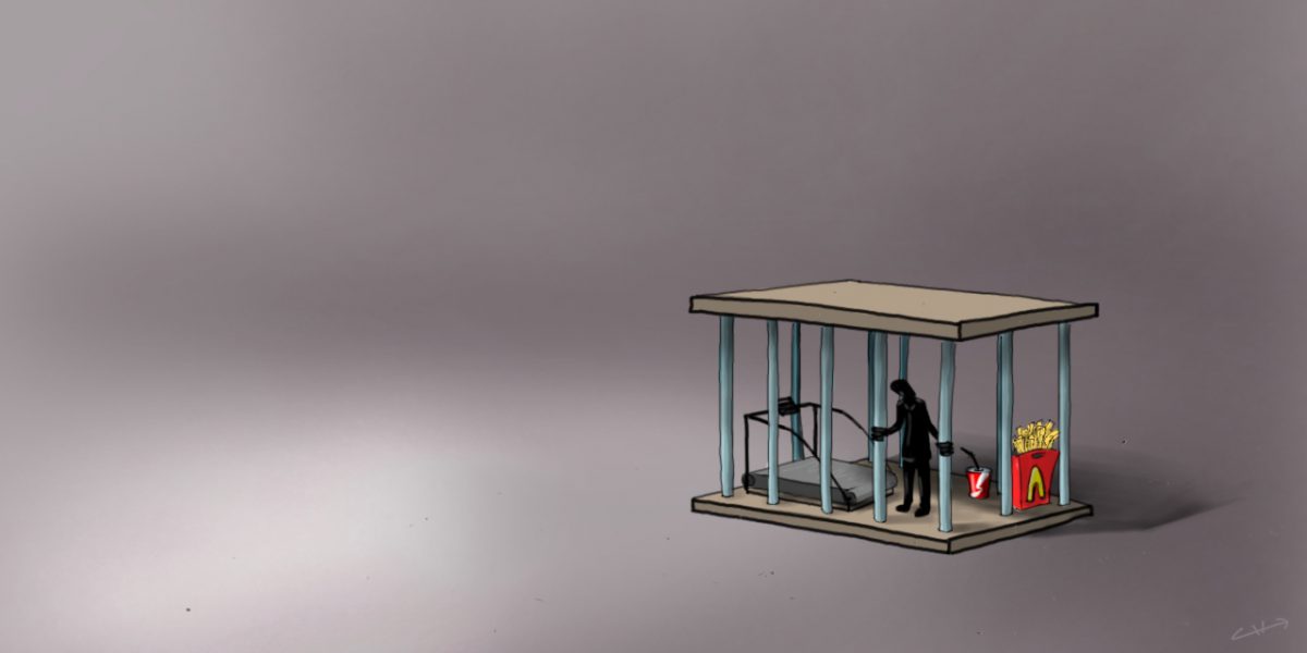 Hamster Attack - Digital illustration, digital, ch3, illustration
