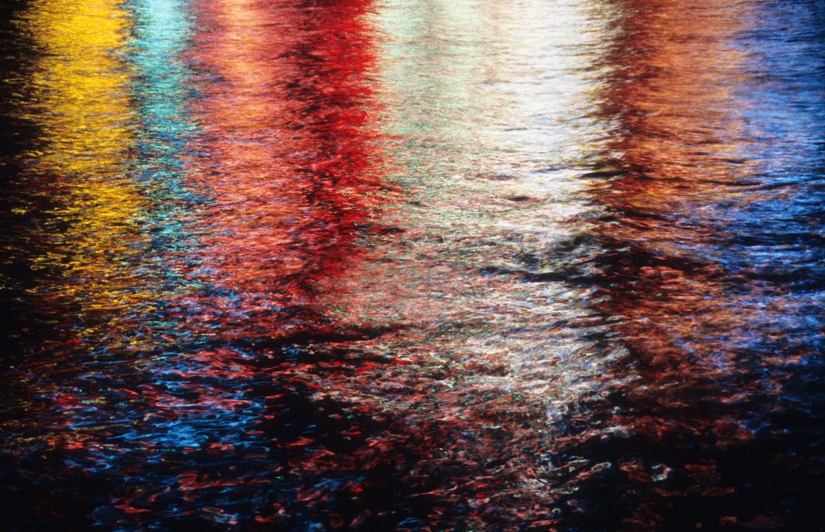 Light show, reflection, color, water