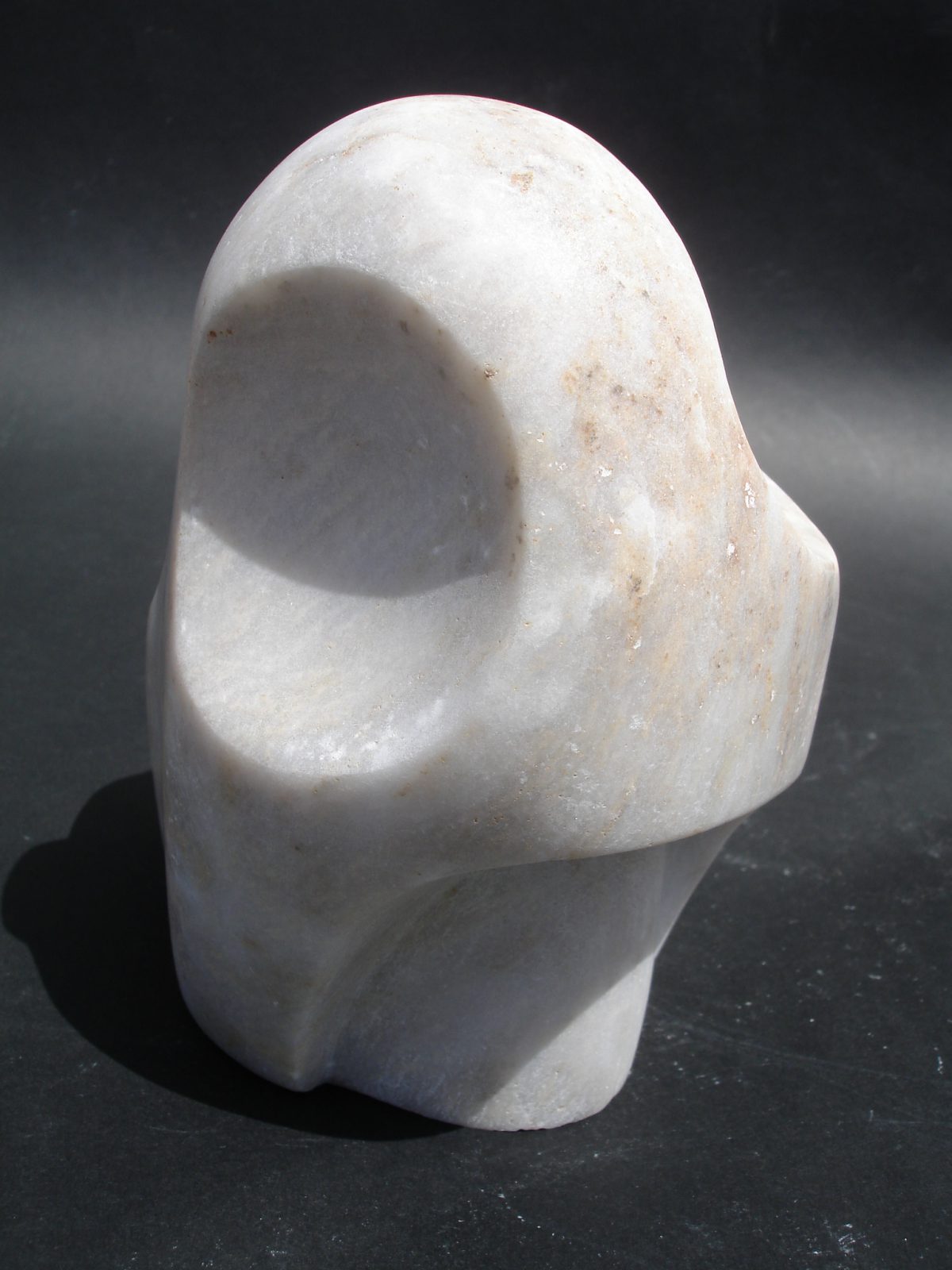 Bird - 20cm marble pebble