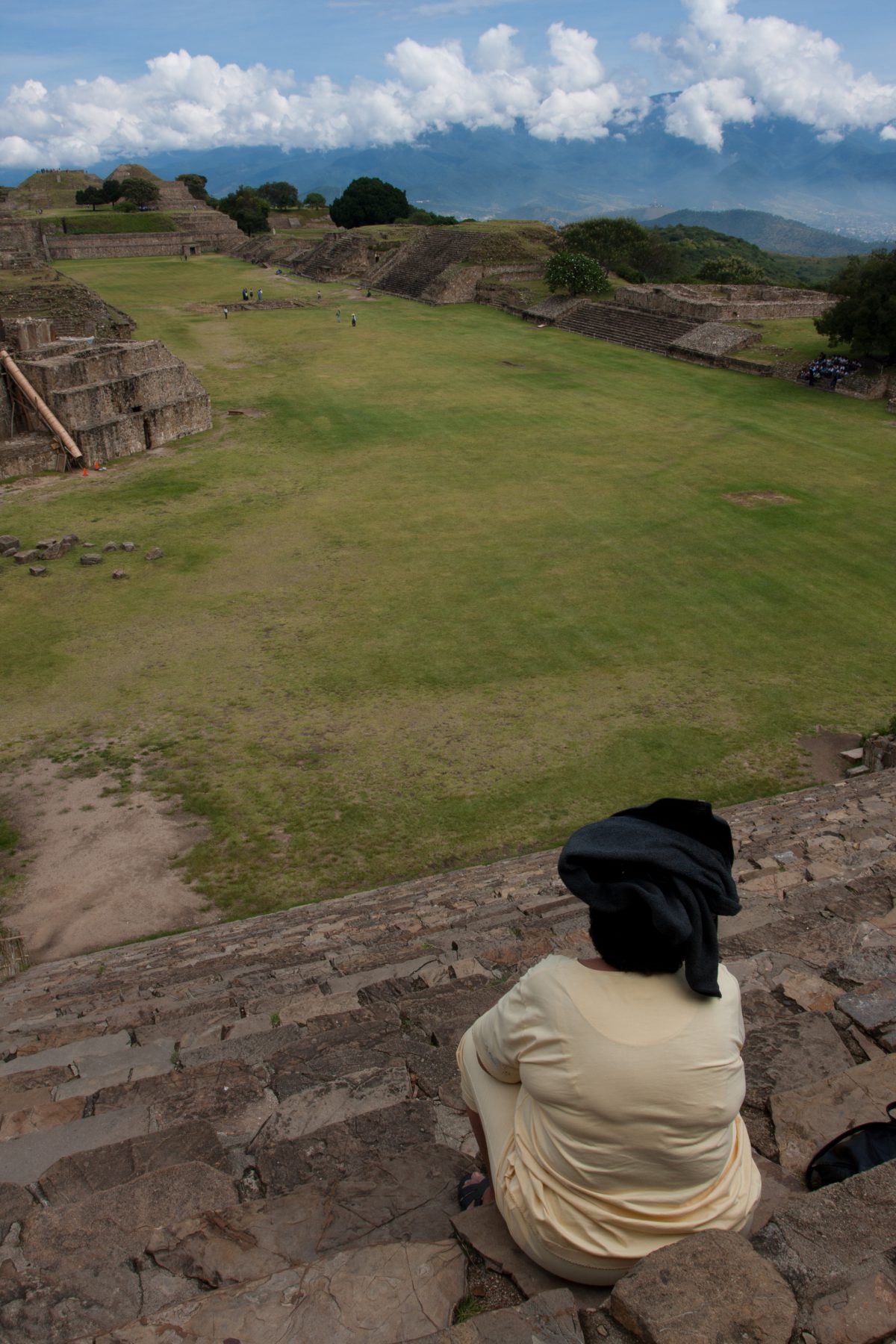 Monte Alban, landmark, pyramid