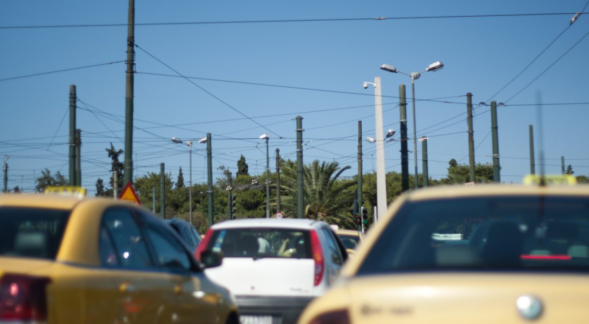 car, street, traffic