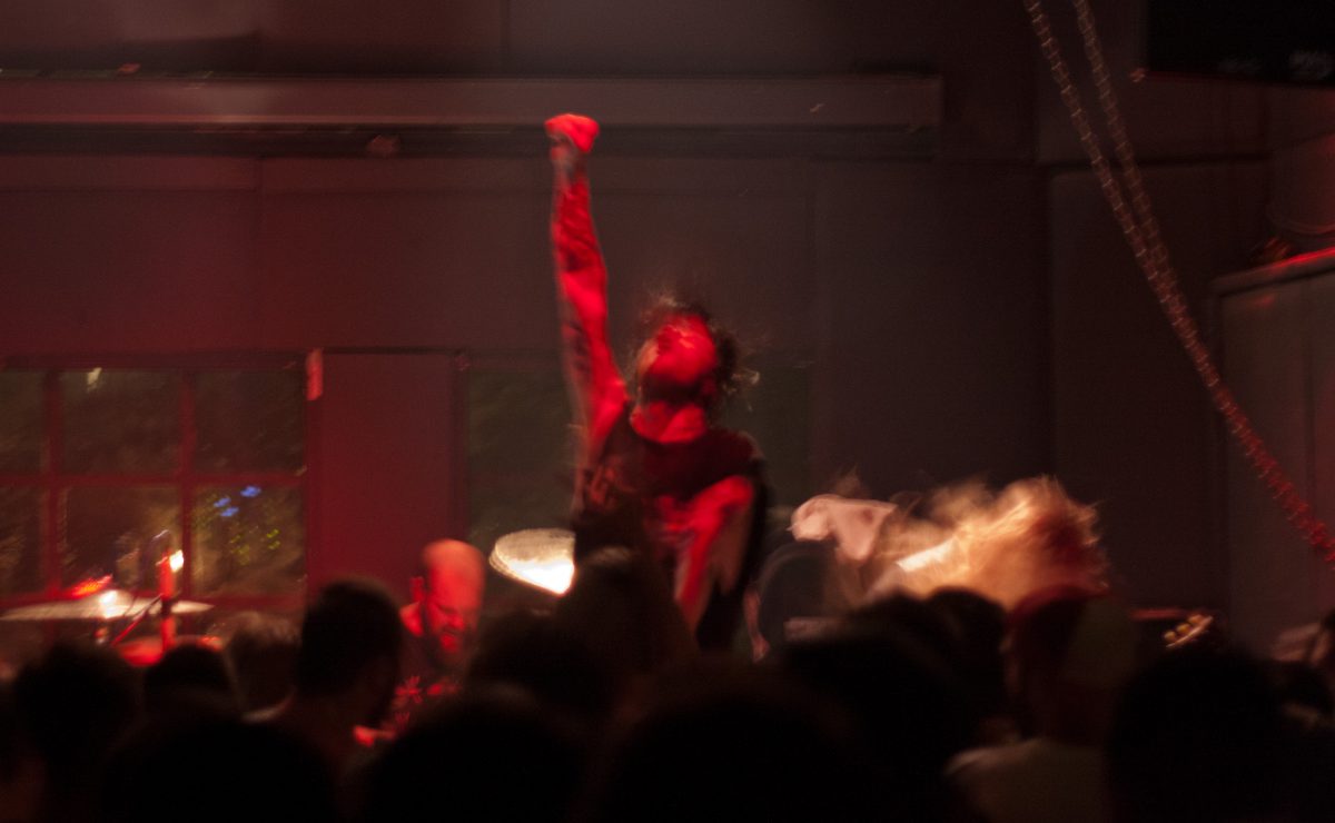 Cancer bats - at Six Dogs, gig, cancer bats