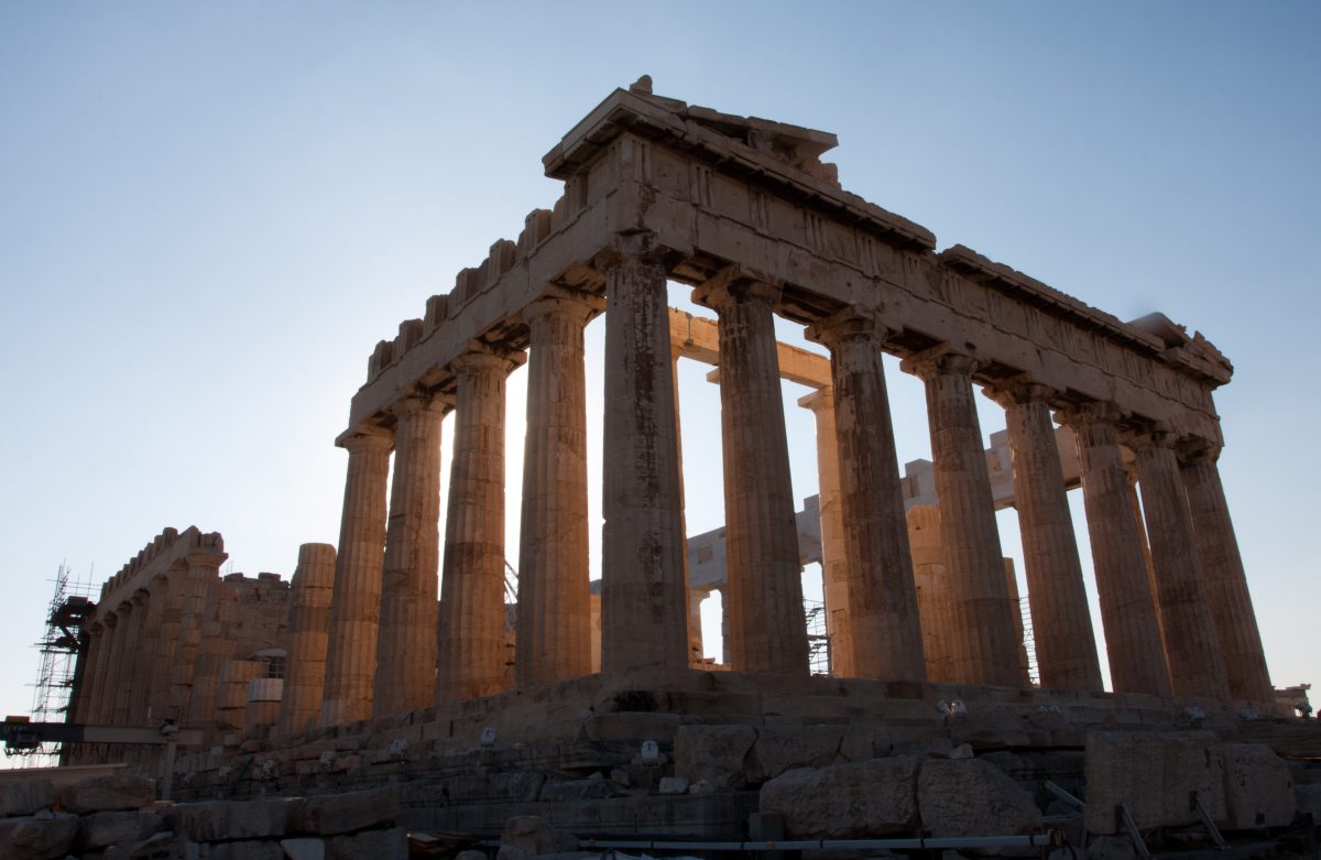 The Parthenon, acropolis, landmark