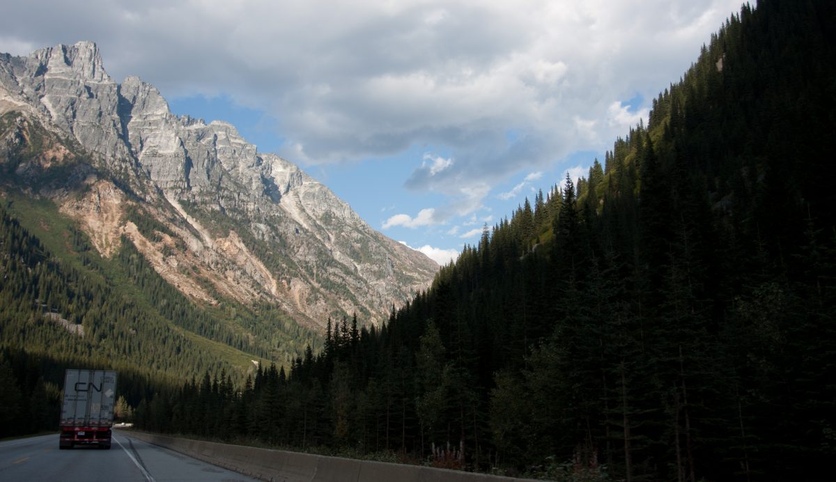 Rockies, mountain, cloud