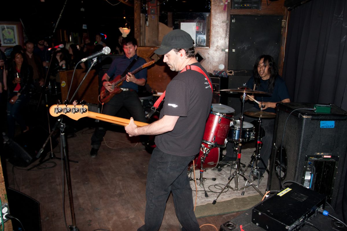 What's wrong Tohei - at Broken City - Calgary, venue, bar, guitar, drums, gig