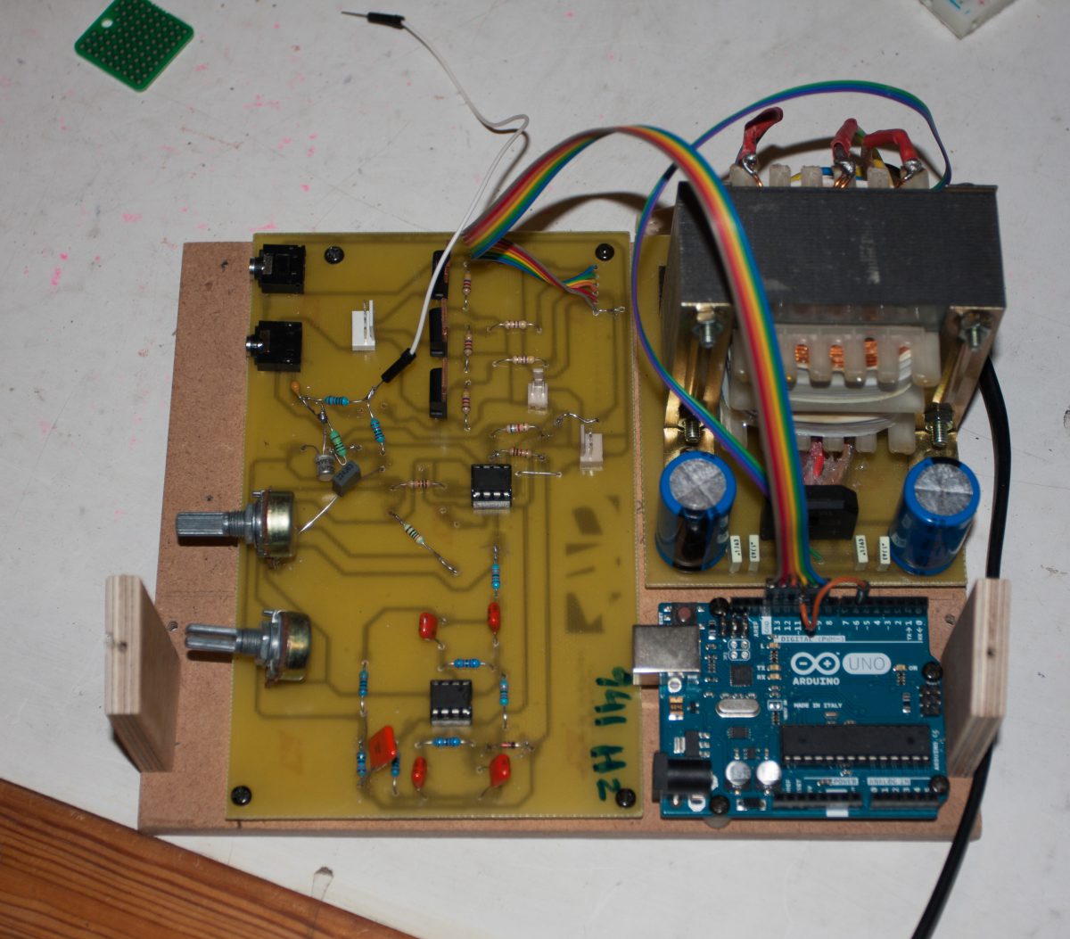 Three parts of the module - Three parts of the module, process, electronics, arduino