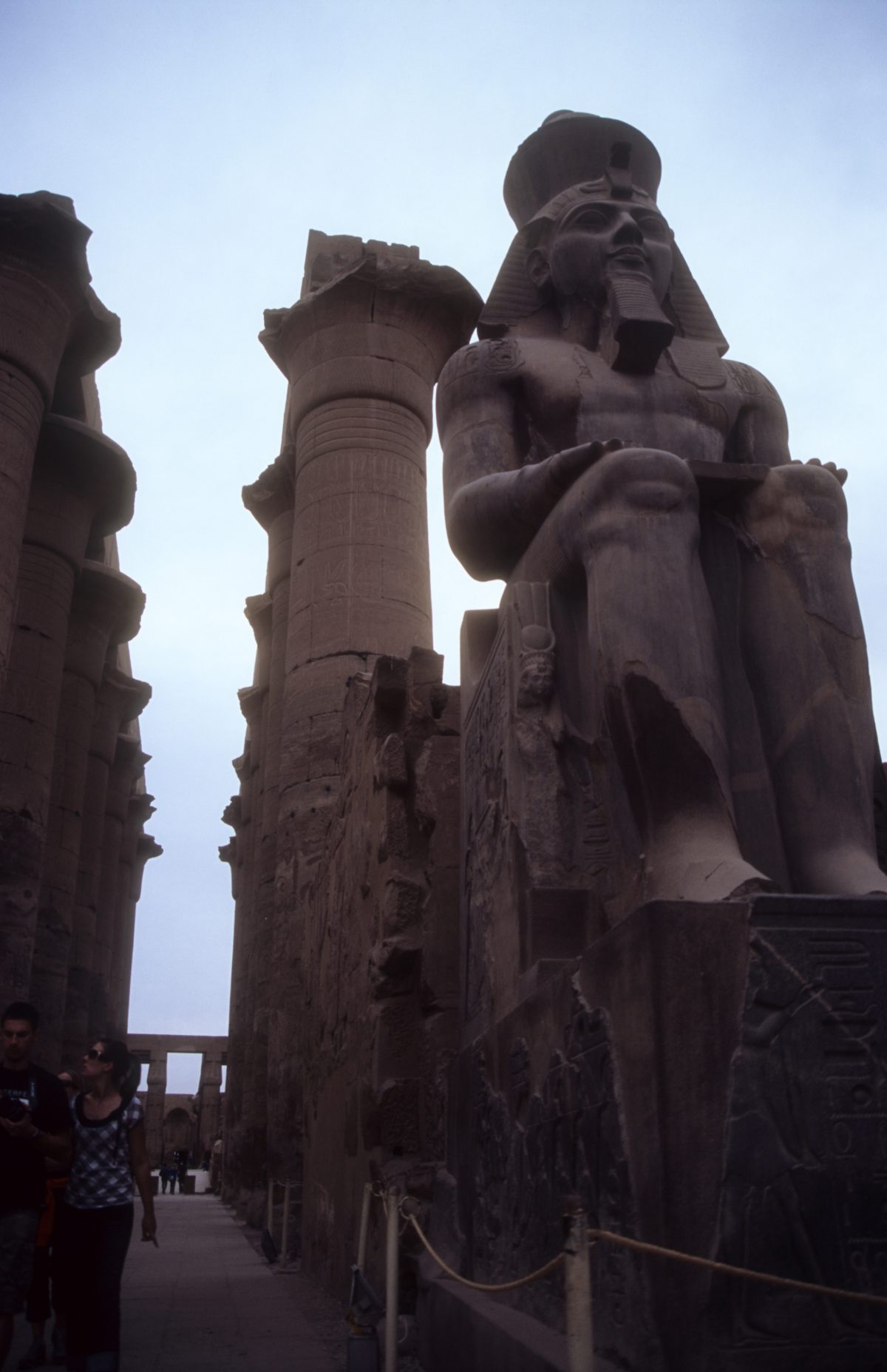 Luxor Temple - A large Egyptian Temple complex., landmark