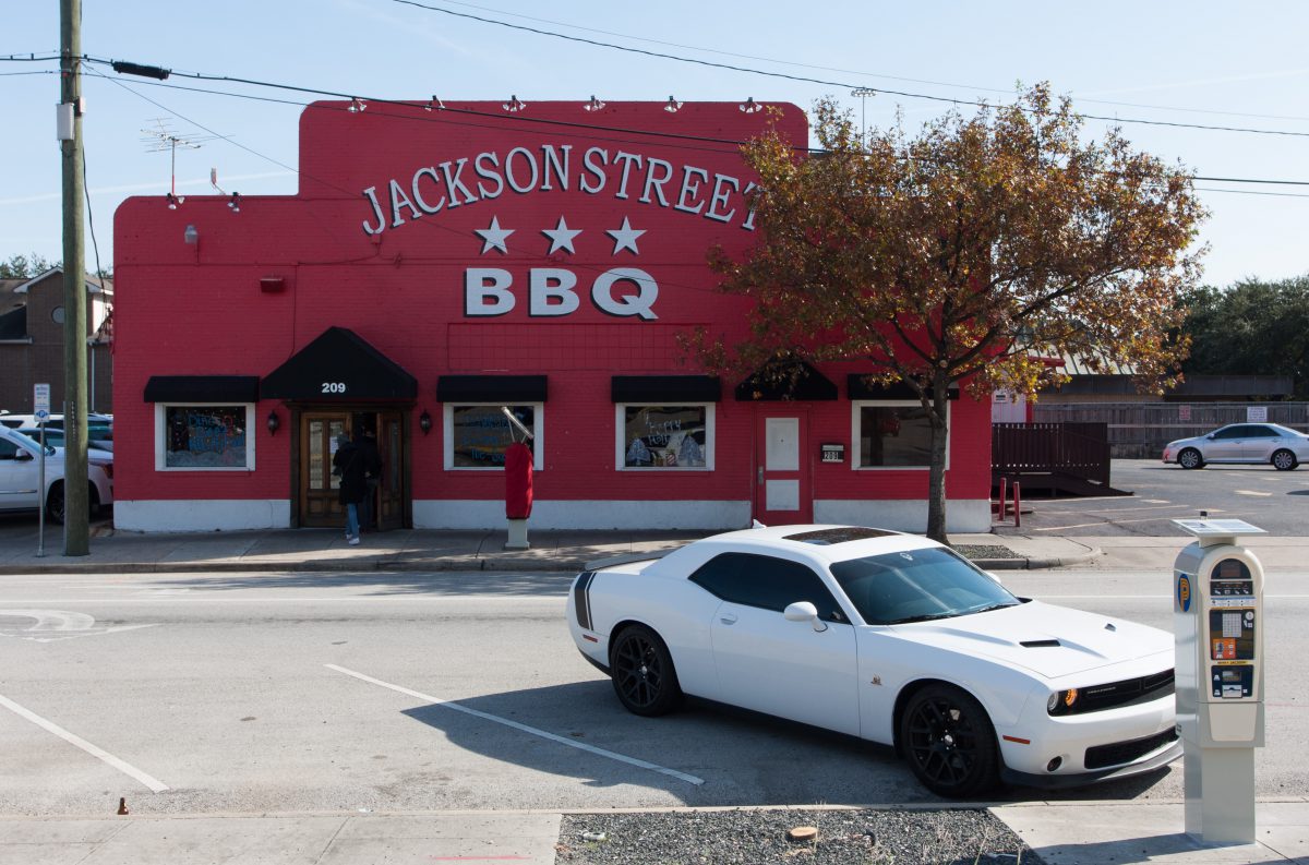 Houston - Texas, buidling, car, restaurant