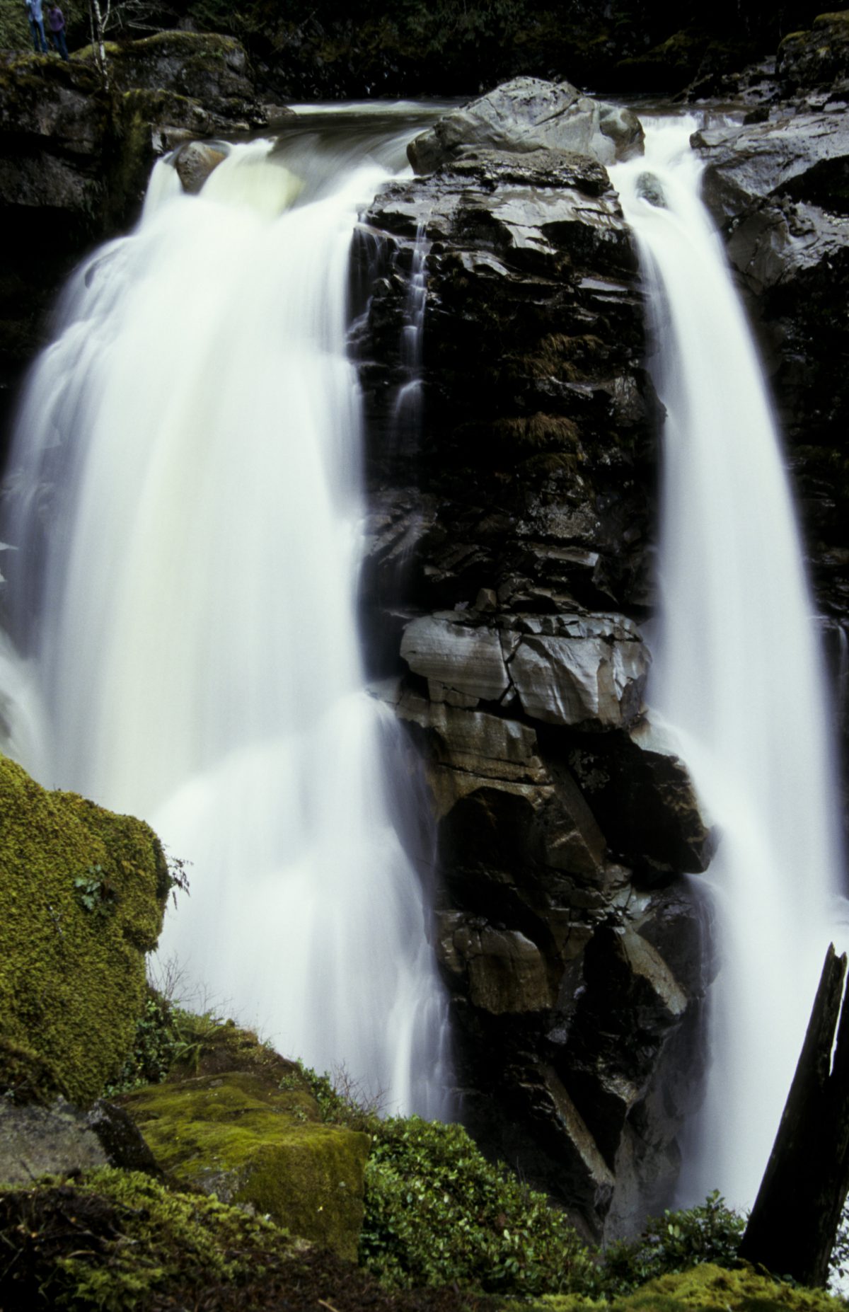 Waterfall - by mount Baker, river, waterfall